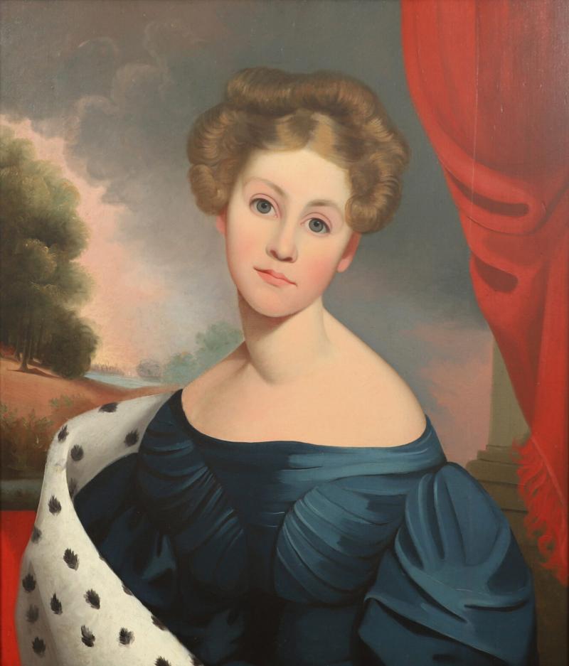 Randall Palmer American School Portrait of a Lady