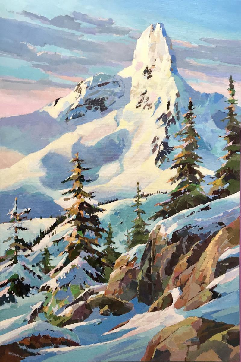 Randy Hayashi Black Tusk Blanket