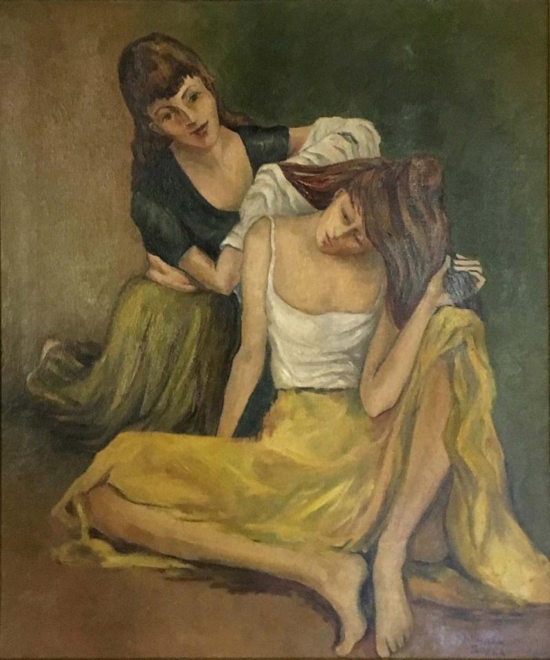 Raphael Soyer Dancers at Rest