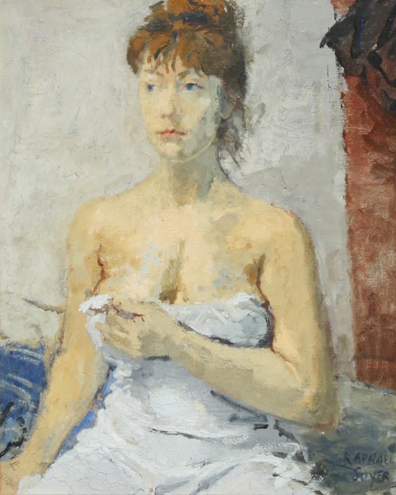 Raphael Soyer Woman Wearing a Slip