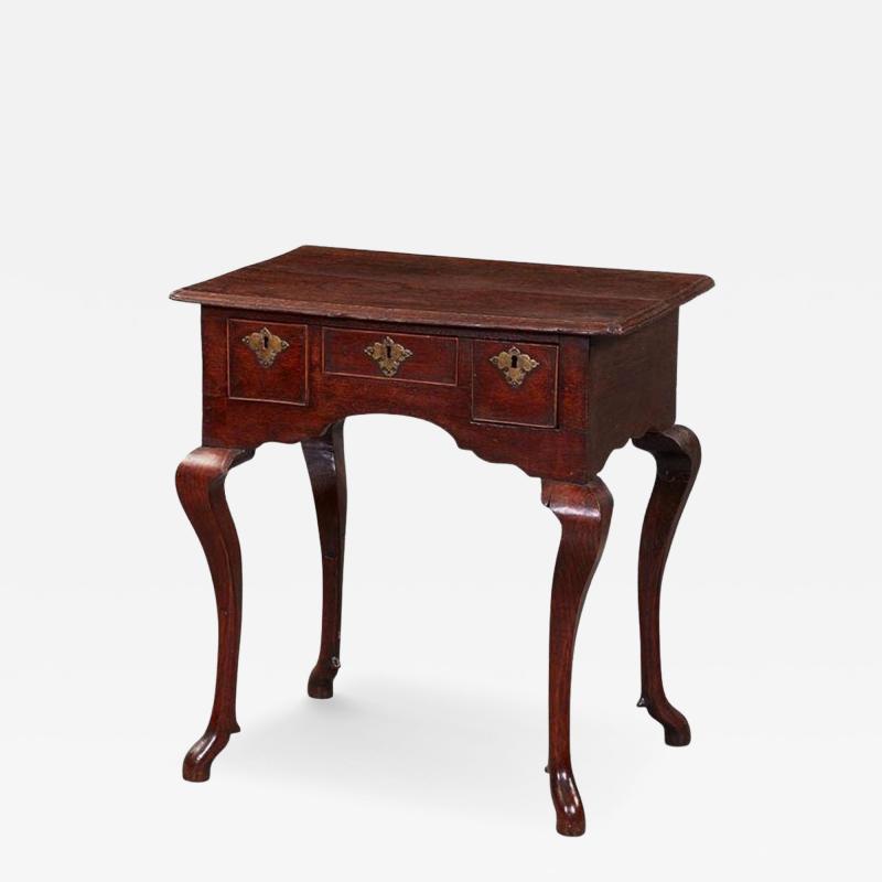 Rare Early George II Oak Lowboy c 1730 45