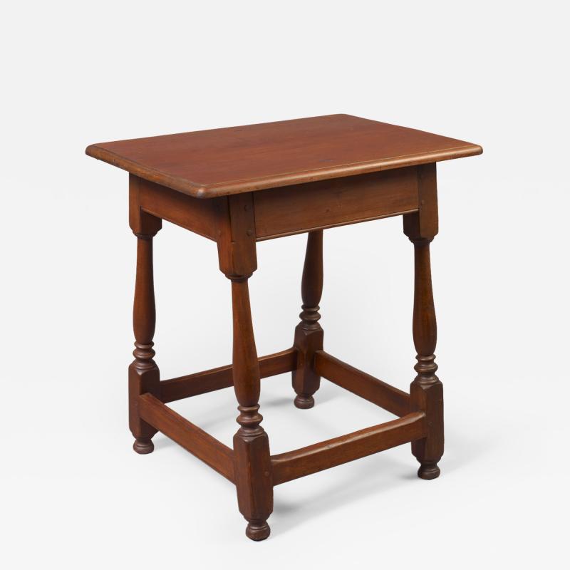 Rare Early Queen Anne Joint Stool