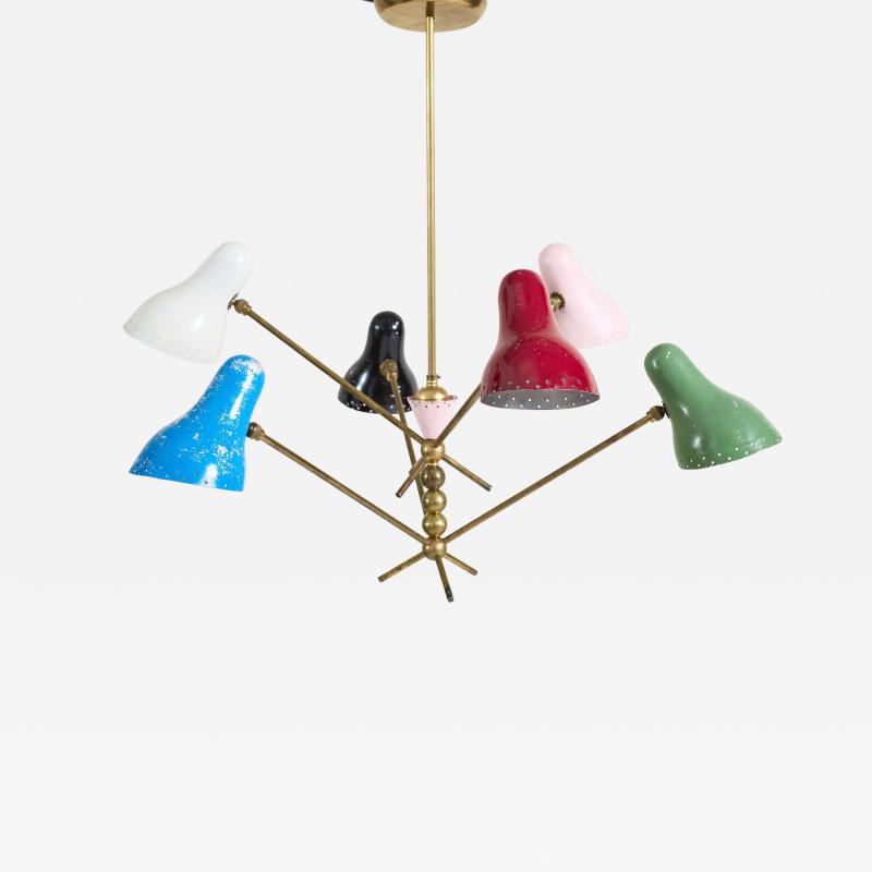 Rare Italian Multicolor Pendant