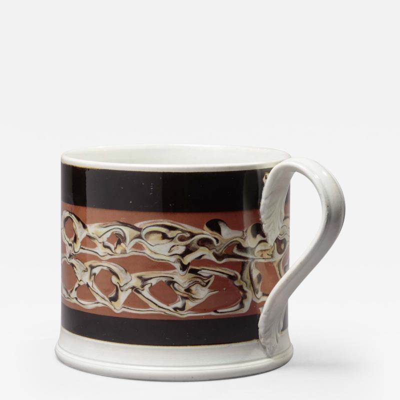 Rare Large Mochaware Mug