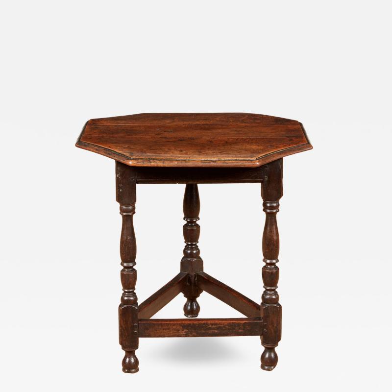 Rare Octagonal Cricket Table