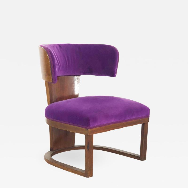 Rare armchairs designer ERNESTO LAPADULA1930