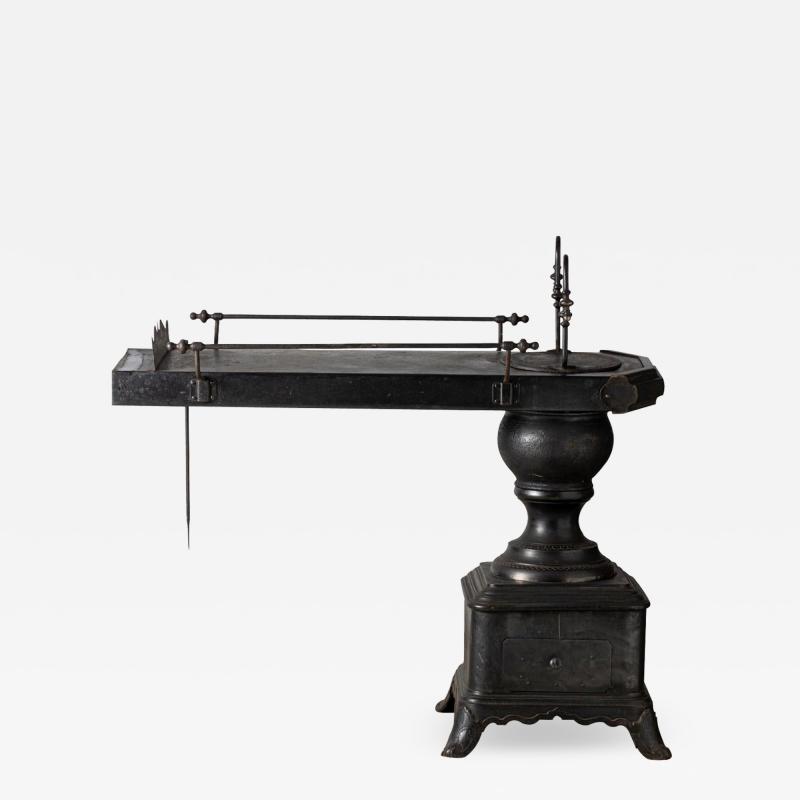 Rare ironer stove France circa 1880