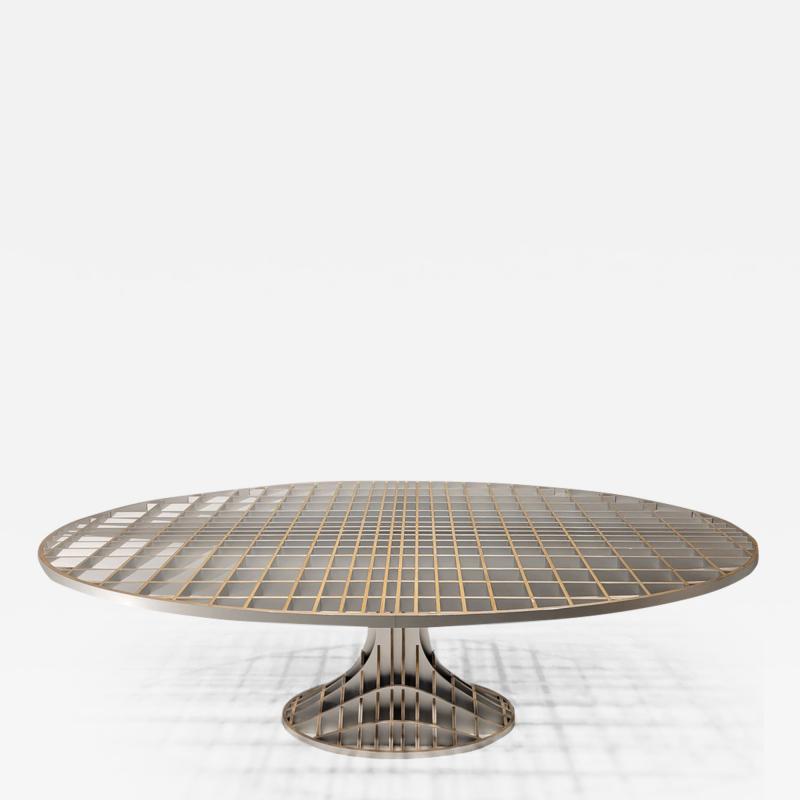 Rare parametric oval table