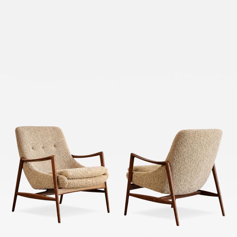 Rastad Relling Set of Lounge Chairs by Rolf Rastad and Adolf Relling Norway 1950s