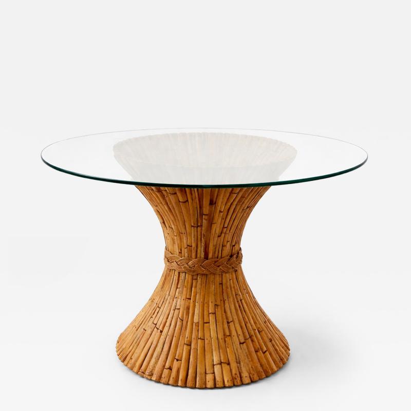 Rattan Center table