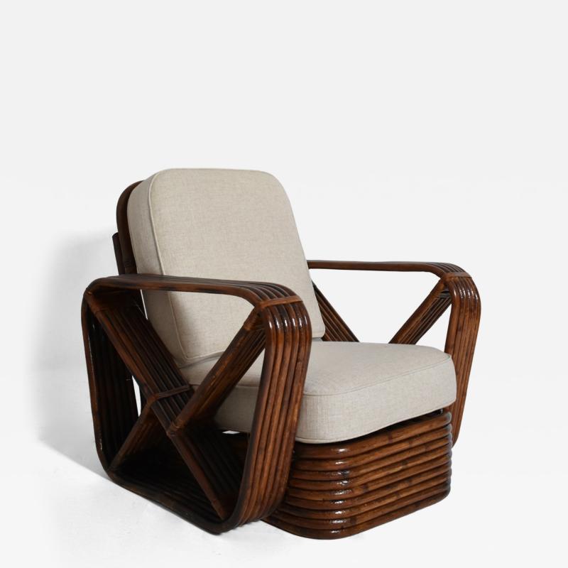Rattan armchair 1940s 
