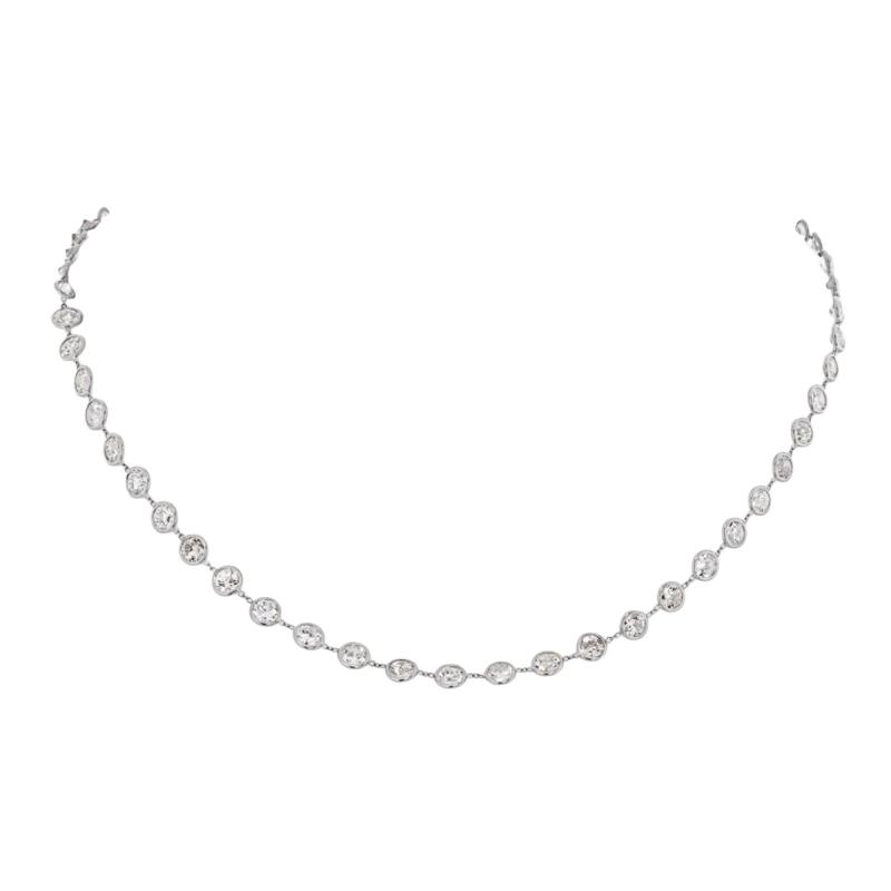 Raymond C Yard Euros Platinum Old European Cuts 26 stones approx 15 carats Diamonds