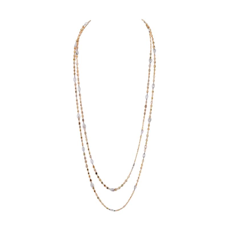 Raymond C Yard Fancycolor Platinum 18K Yellow Gold 41 carat Fancy Color And White Diamonds