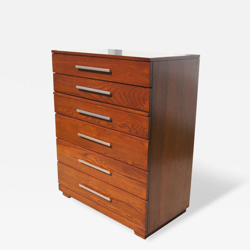 Raymond Loewy High Oak Dresser by Raymond Loewy for Mengel