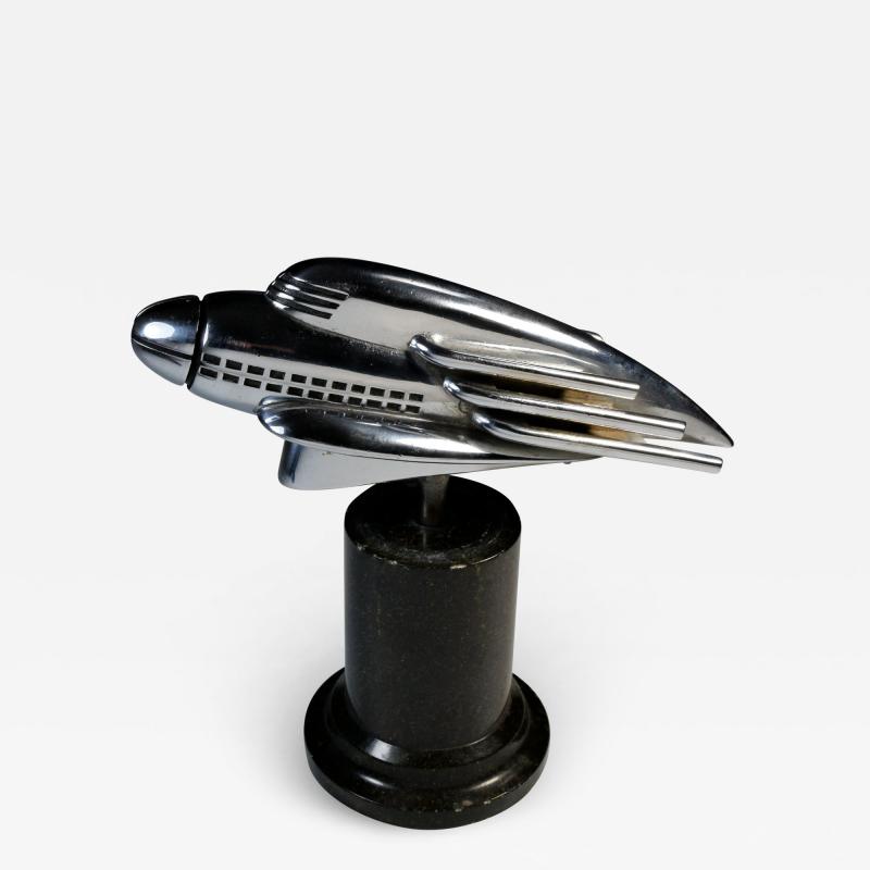 Raymond Loewy Hood Ornament Spaceship Raymond Loewy Hupmobile 1936