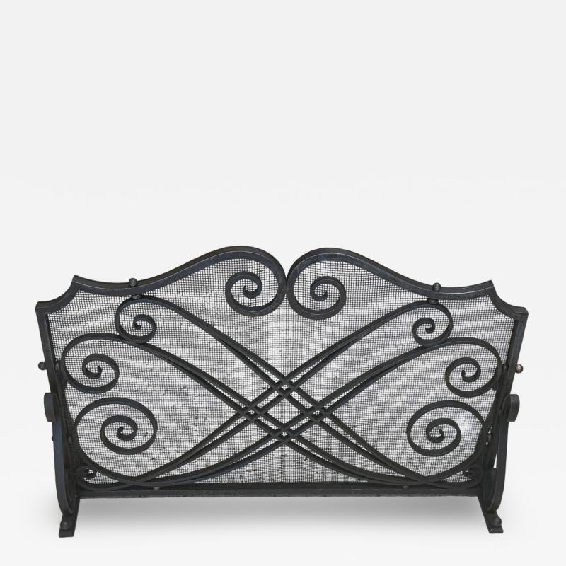 Raymond Subes Art Deco fire screen