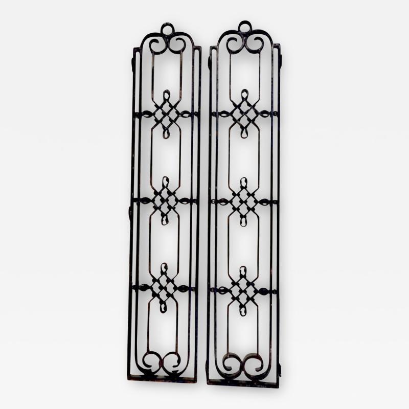 Raymond Subes Attributed Raymond Subes Iron Panels Three Available