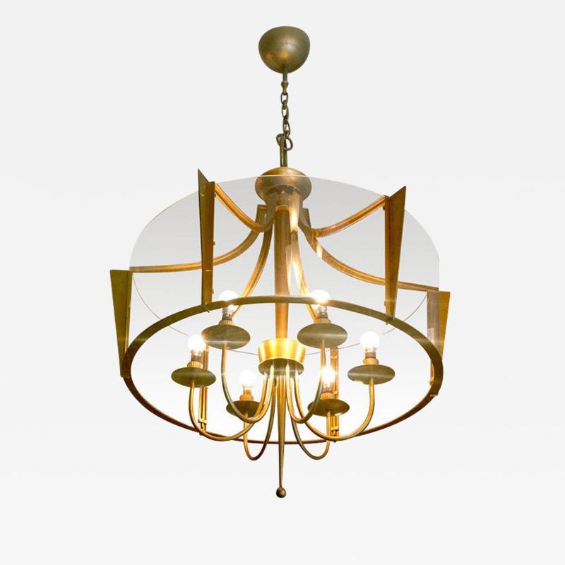 Raymond Subes Raymond Subes Rare Superb Neoclassic 1940s Chandelier