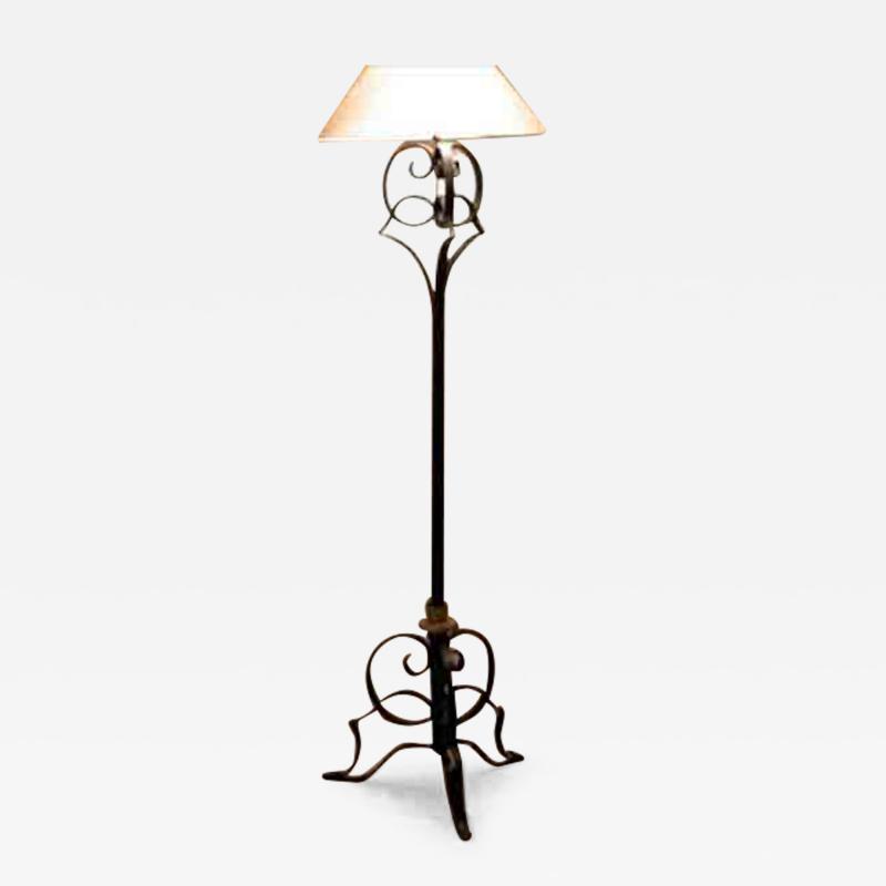 Raymond Subes Raymond Subes iron floor lamp