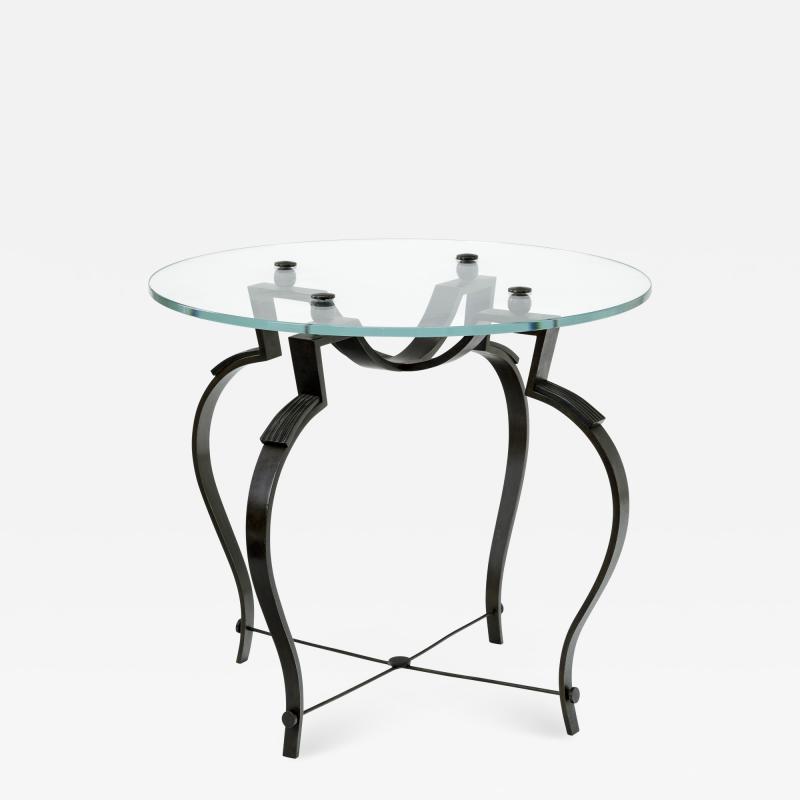 Raymond Subes Raymond subes refined wrought iron coffee table