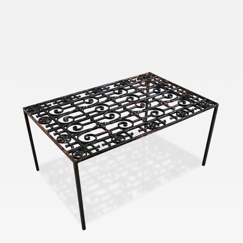 Reclaimed Early 20th Century French Ironwork Coffee Table
