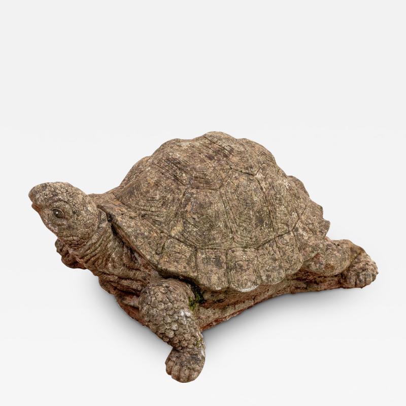 Reconstituted Stone Tortoise or Turtle Garden Ornament