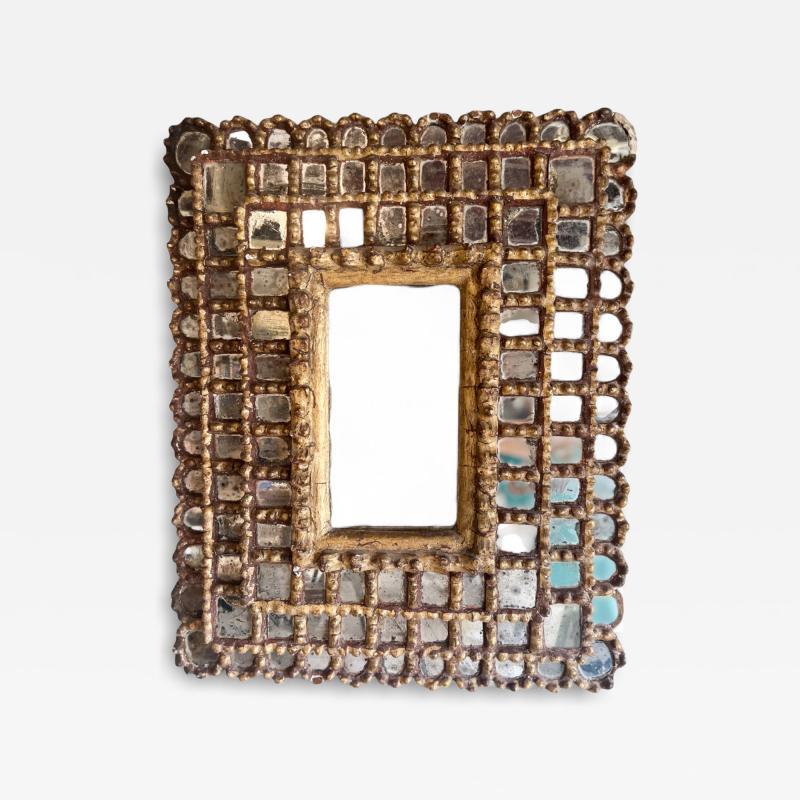 Rectangular Sunburst Mirror Unknown 1920s Lot PE5