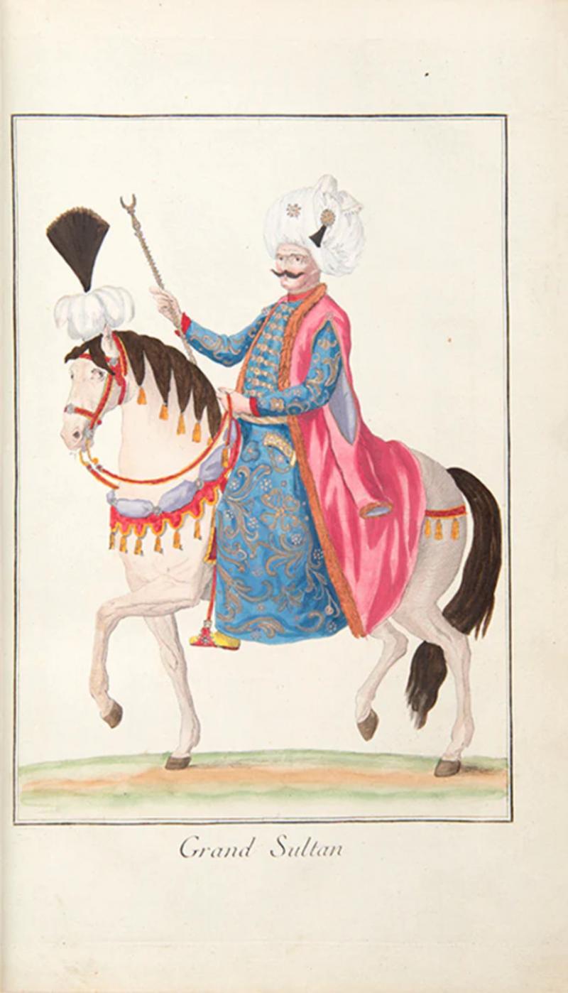 Recueil des differens costumes des principaux officiers et magistrats