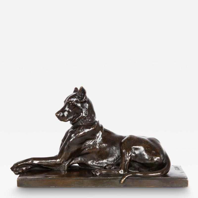 Recumbent Great Dane Georges Gardet small version