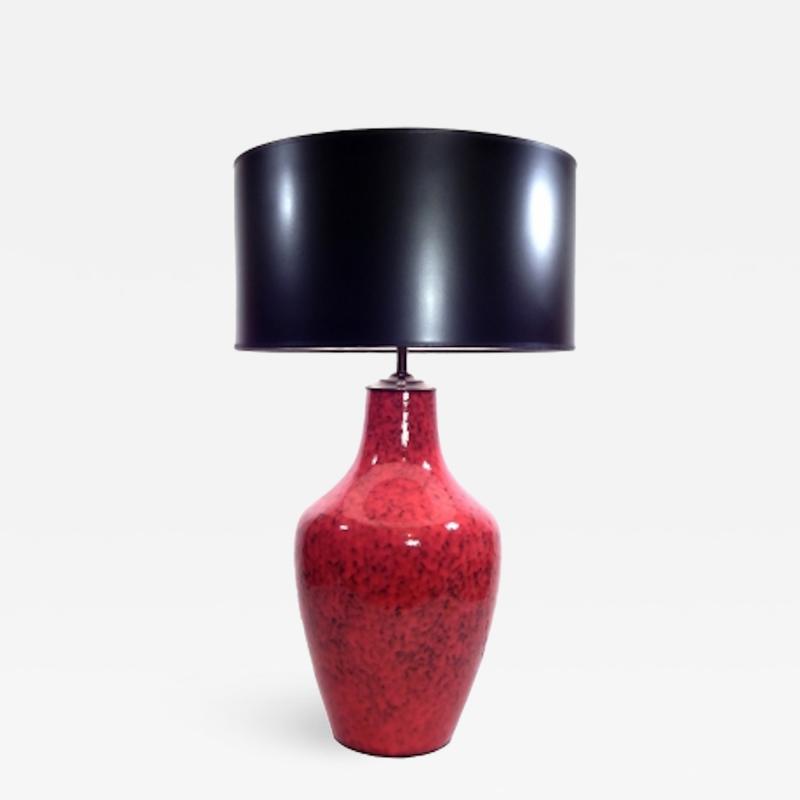 Red German Carstens Table Lamp