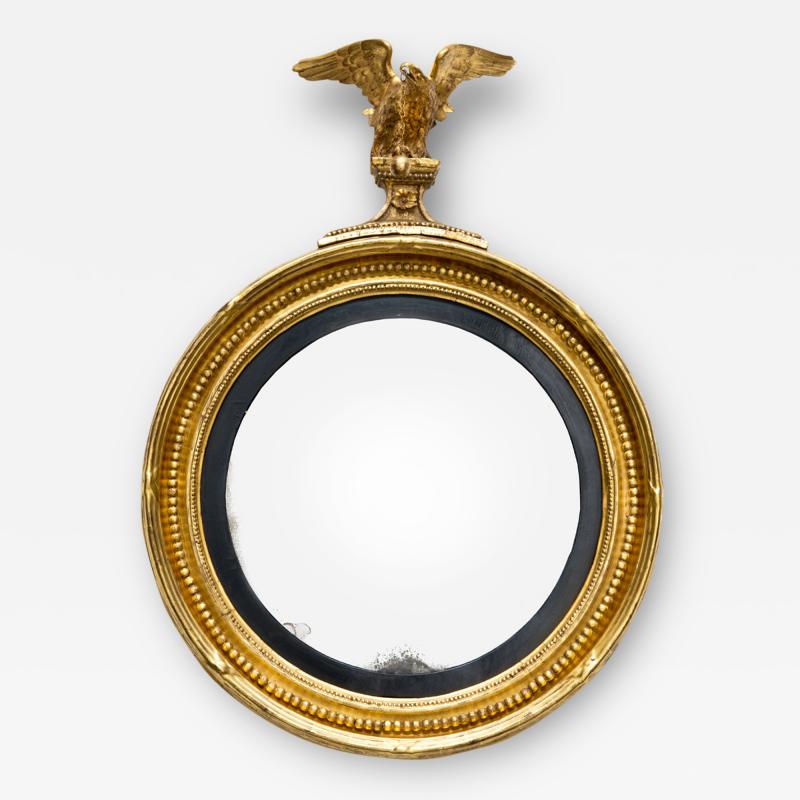 Regency Convex Mirror Circa 1810