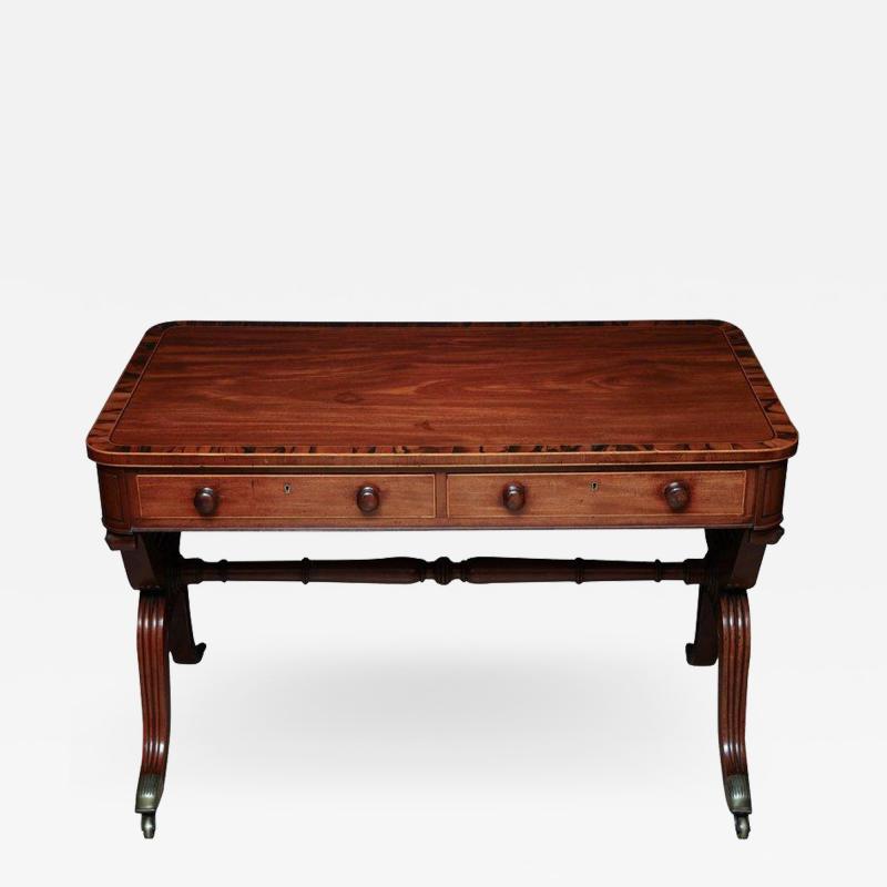 Regency Curule Form Writing Table