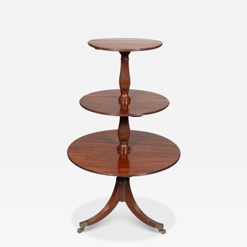 Regency Mahogany Dessert Stand