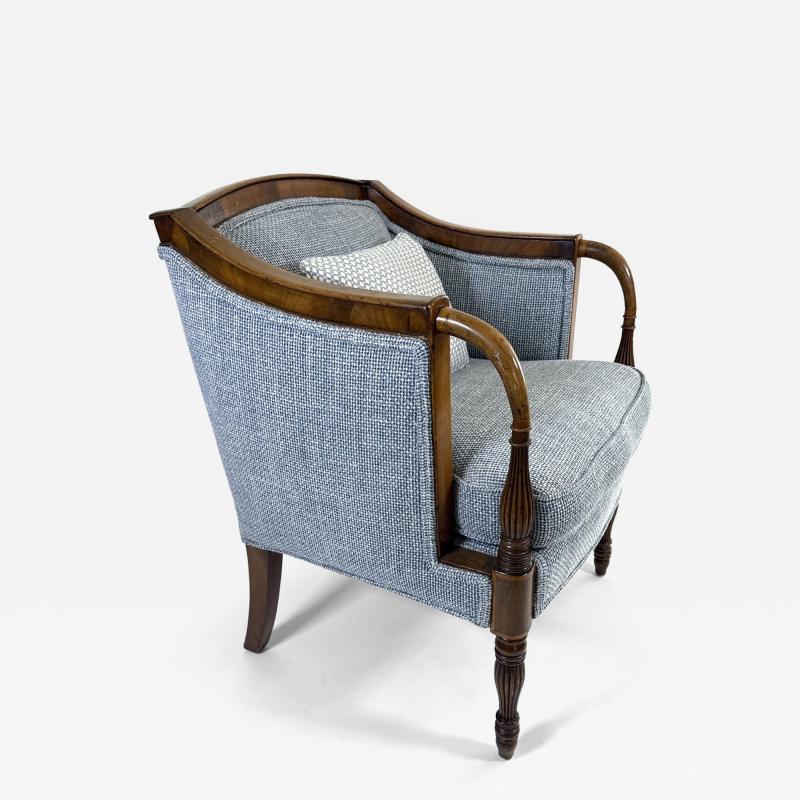 Regency Mahogany Library Armchair