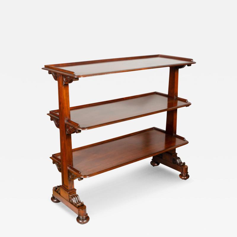Regency Mahogany Trolley