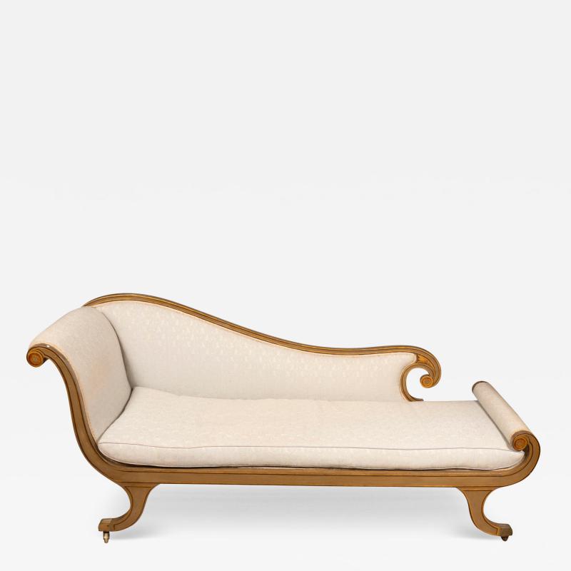 Regency Painted Recamier