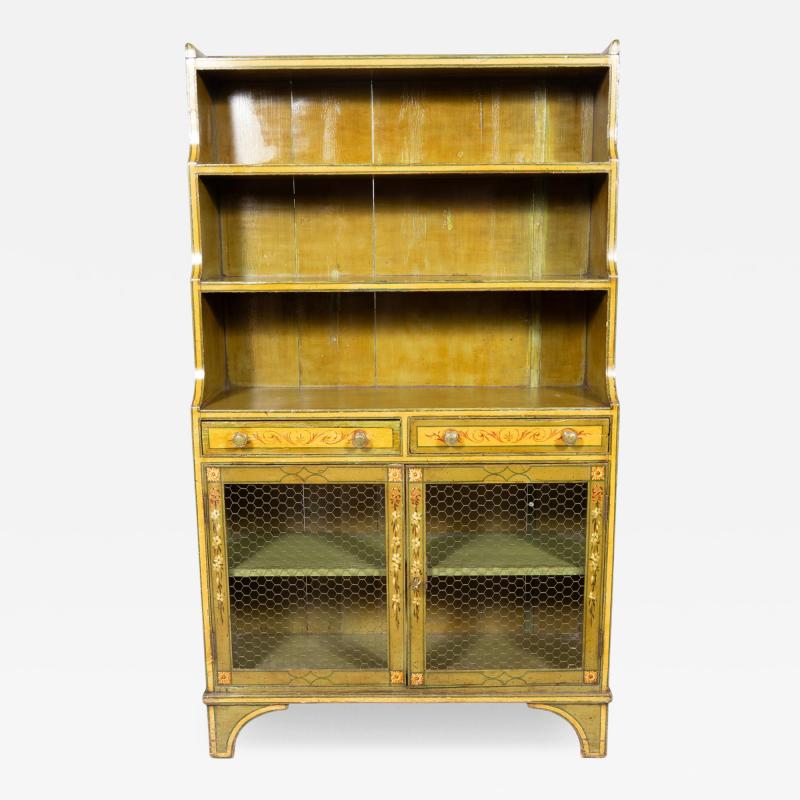 Regency Painted Side Cabinet