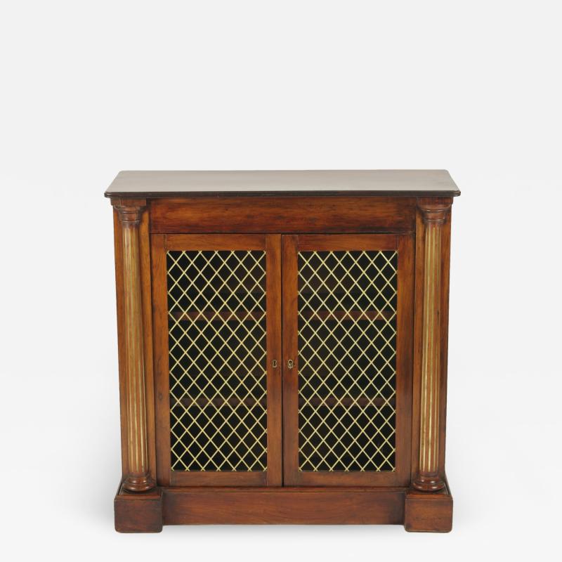Regency Rosewood Side Cabinet c 1820