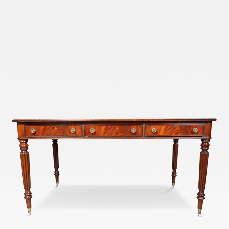 Regency Style Mahogany Writing Table