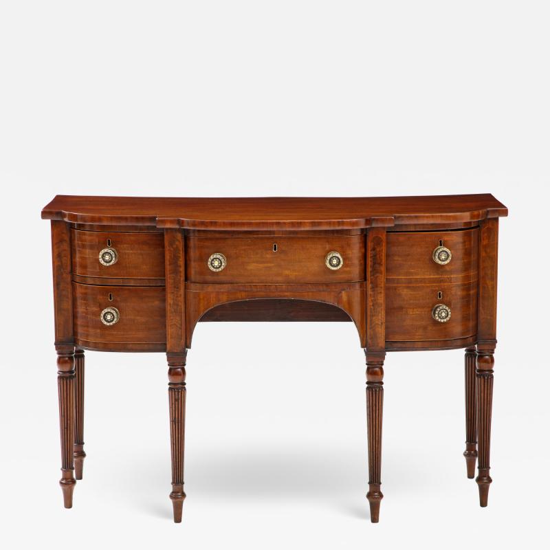 Regency mahogany sideboard