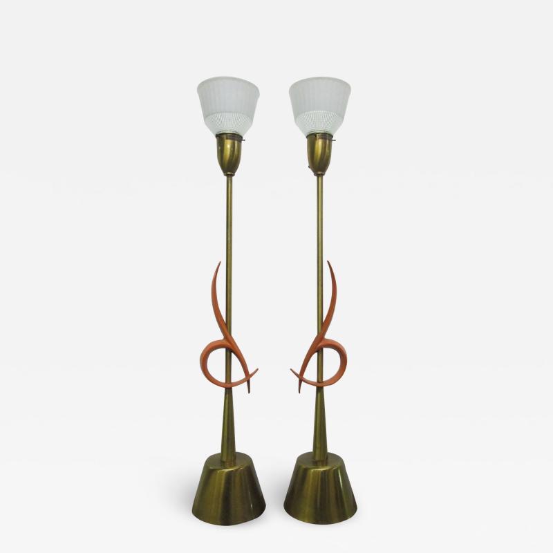 Rembrandt Lamp Company Pair of Large Rembrandt Table Lamps