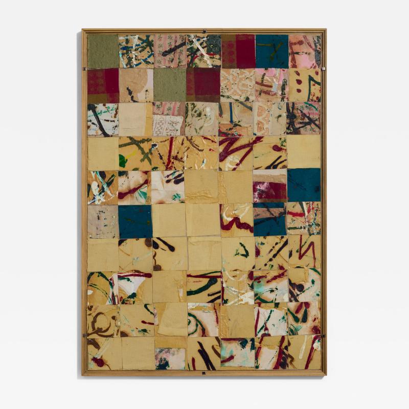 Remo Bianco Collage On Cardboard