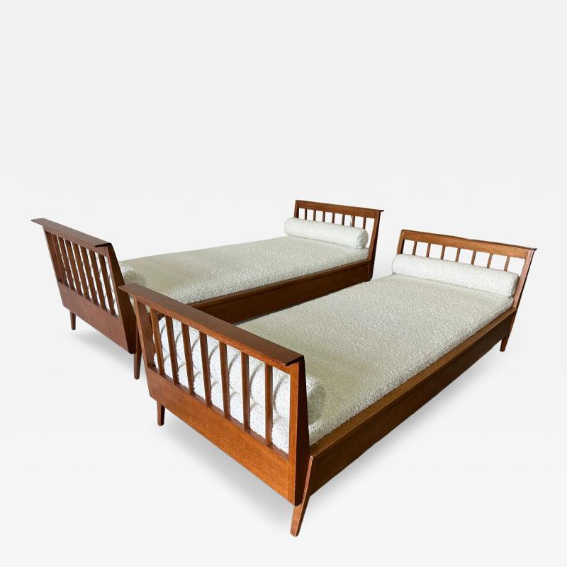 Ren Gabriel French 1950s Twin Size Daybed by Ren Gabriel Two Available