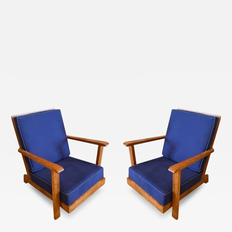 Ren Gabriel Grid Back Lounge Chairs