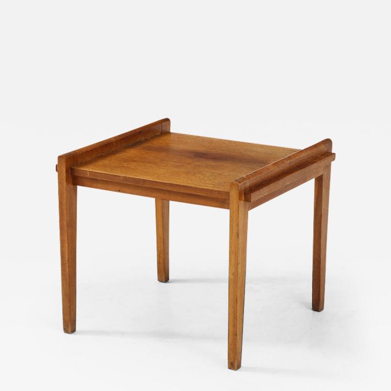 Ren Gabriel Ren Gabriel 1899 1950 Rare Model Oak Side table France c 1945