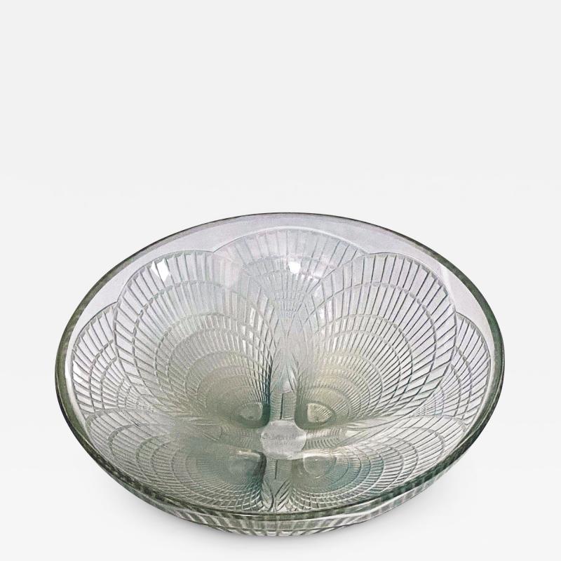 Ren Lalique Lalique Co 1930s Ren Lalique opalescent coquilles bowl no 3200