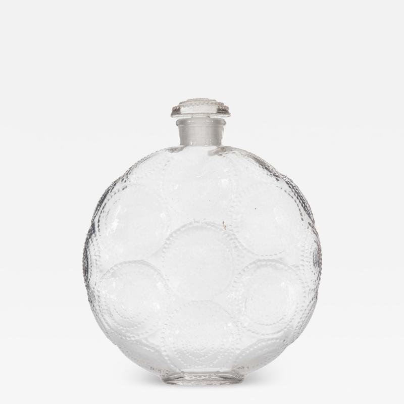 Ren Lalique Lalique Co French Art Deco Forvil Lalique Glass Perfume Bottle