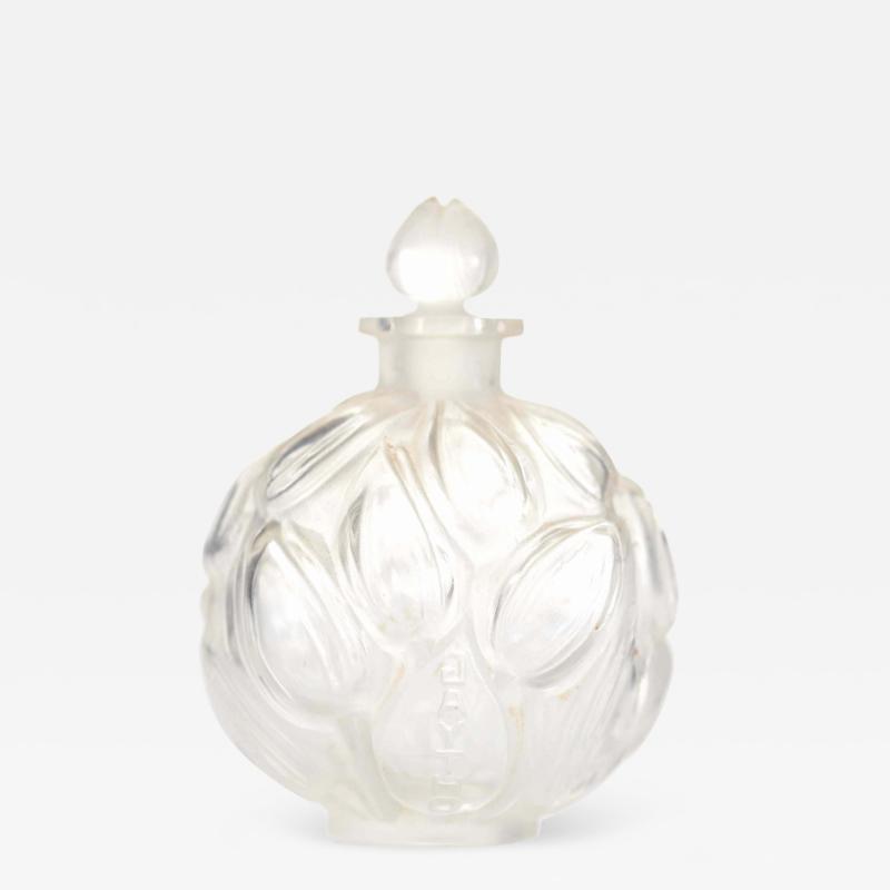 Ren Lalique Lalique Co French Art Deco Pensees DElle by Jaytho Lalique Perfume Bottle