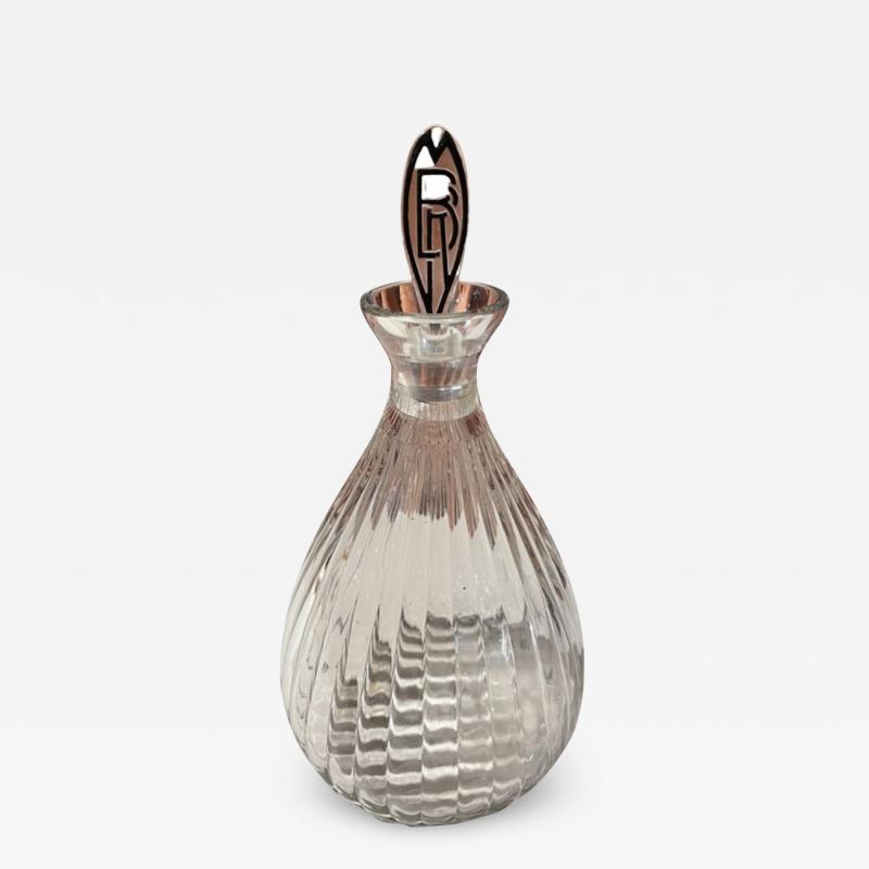 Ren Lalique Lalique Co Lalique Art Deco Decanter for Marie Brizard Liqueur