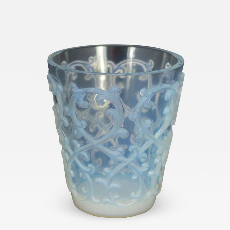 Ren Lalique Lalique Co Rene Lalique Opalescent Glass Sarments Glass Rinser